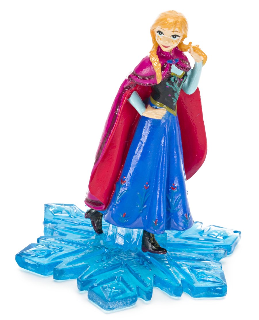 Penn-Plax Officially Licensed Disney'S Frozen Anna Mini Ornament: Instantly Create An Underwater Frozen Scene, Perfect For Fans Of Disney'S Frozen! Perfect For Fish Tanks And Small Aquariums! (Fzr35)