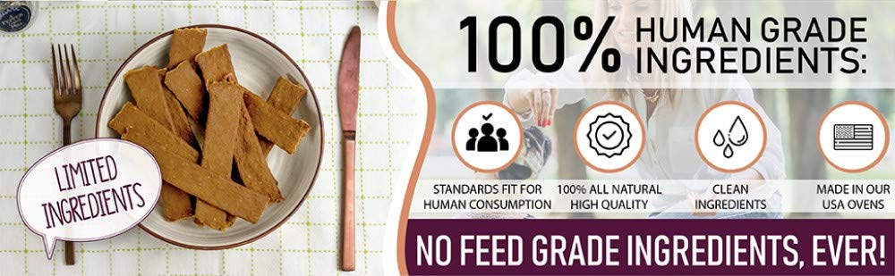 Pet Jerky Factory Premium Chicken and Sweet Potato 12 oz. Dog Jerky Treats | 100% Human Grade | USA Made | High Protein | Grain