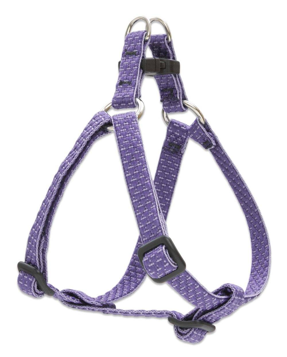 LupinePet Eco 1/2 Lilac 12-18 Step In Harness for Small Dogs