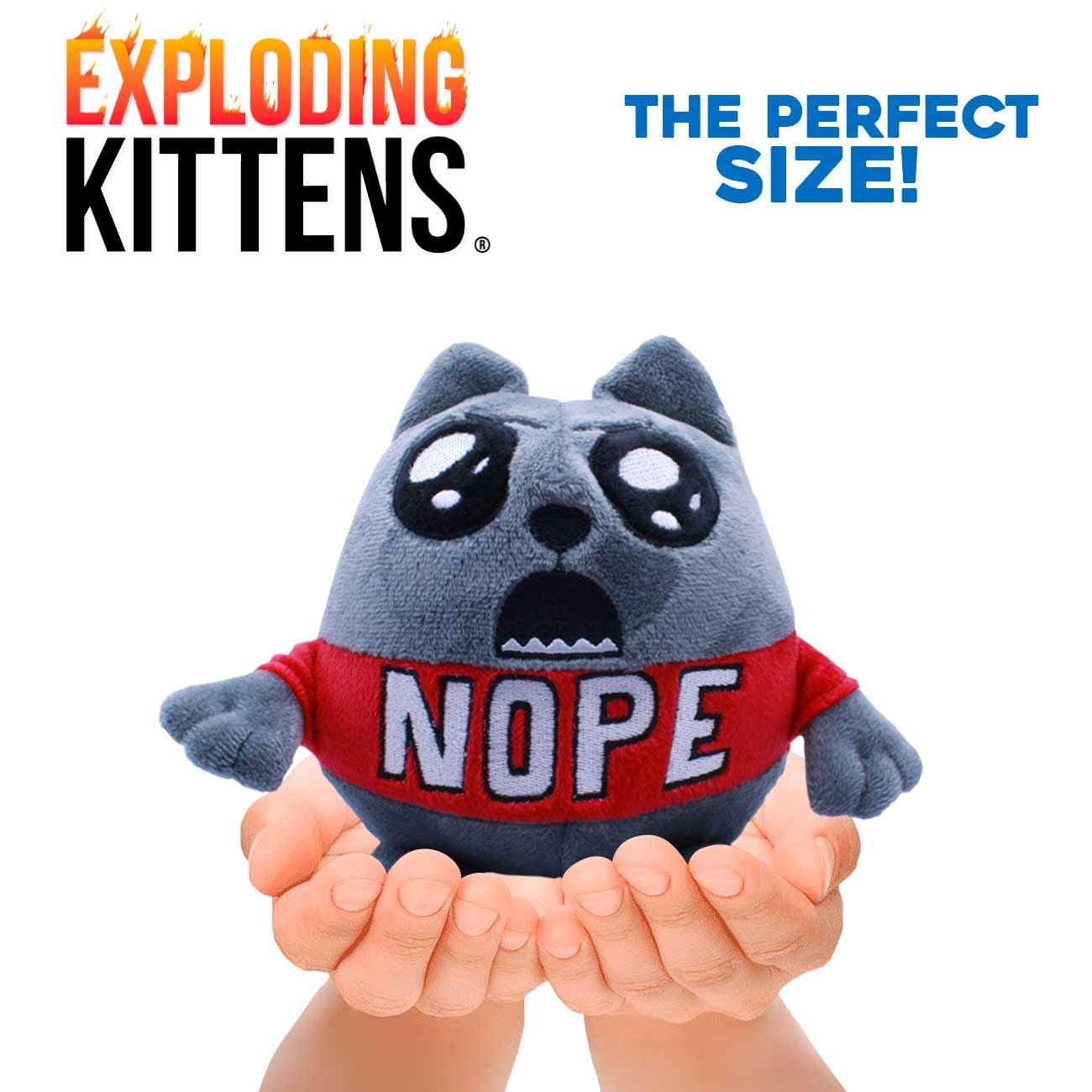 Just Toys Llc Exploding Kittens 6'' Plush (Nope Cat)
