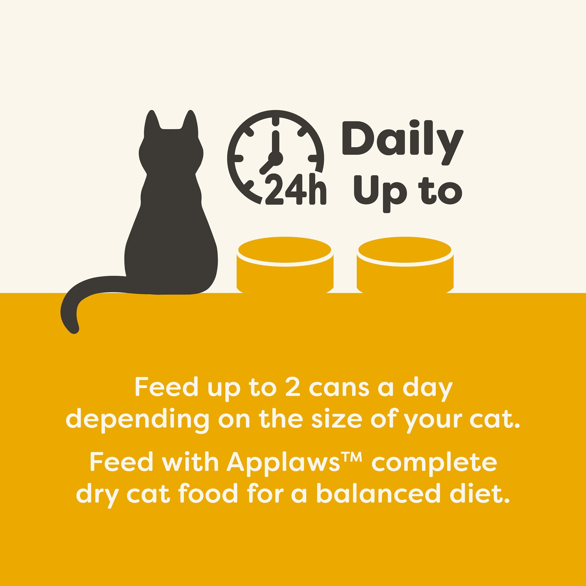 Applaws Natural Wet Canned Cat Food, Made with Limited and Natural Ingredients, Real Protein with No Artificial Additives, Chick
