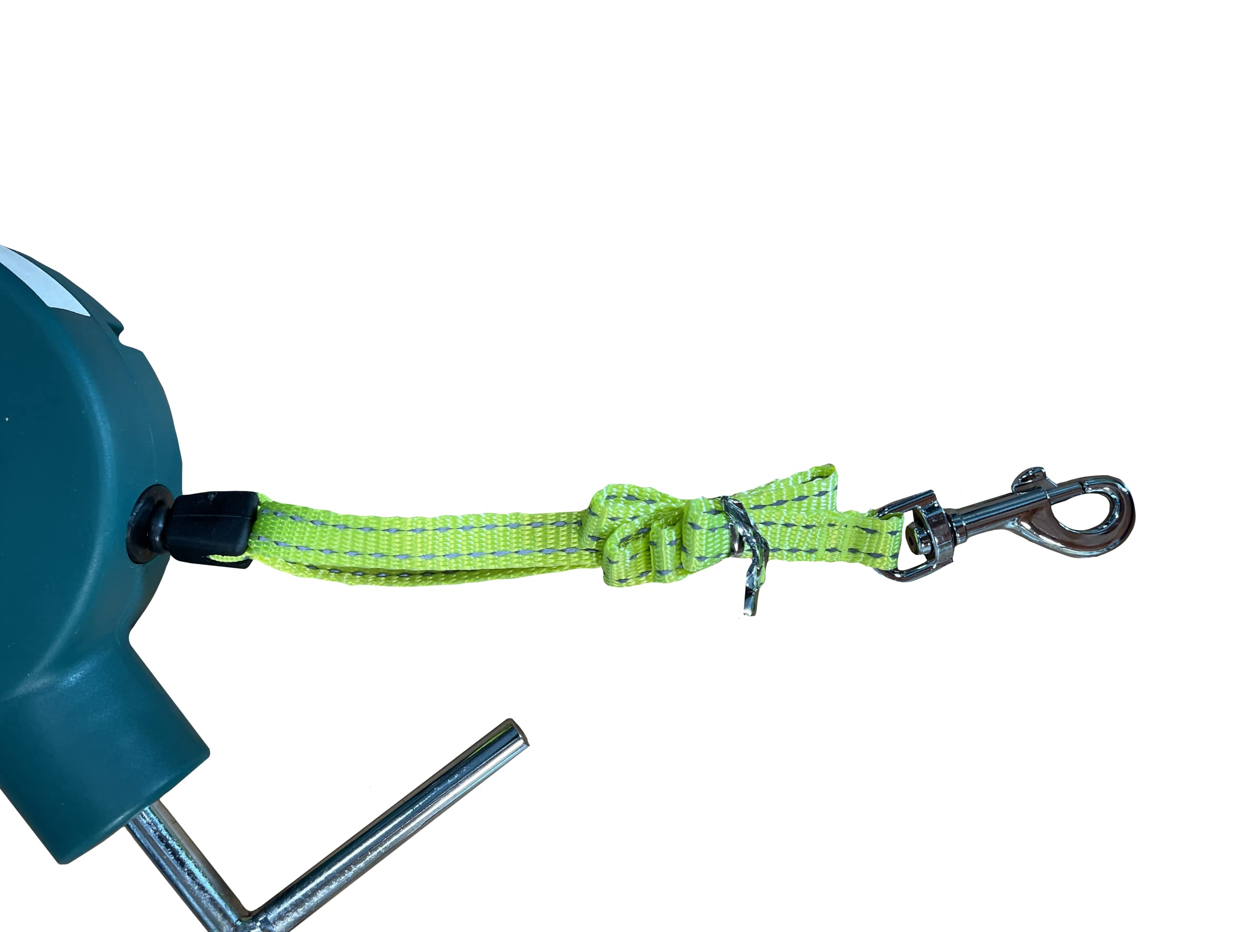 16 Feet/ 5 M Slip Leads For Dogs - Dog Tie Out Cable & Stake - Rotates 360 Tangle Free - Slip Leash For Dogs For Camping Travel