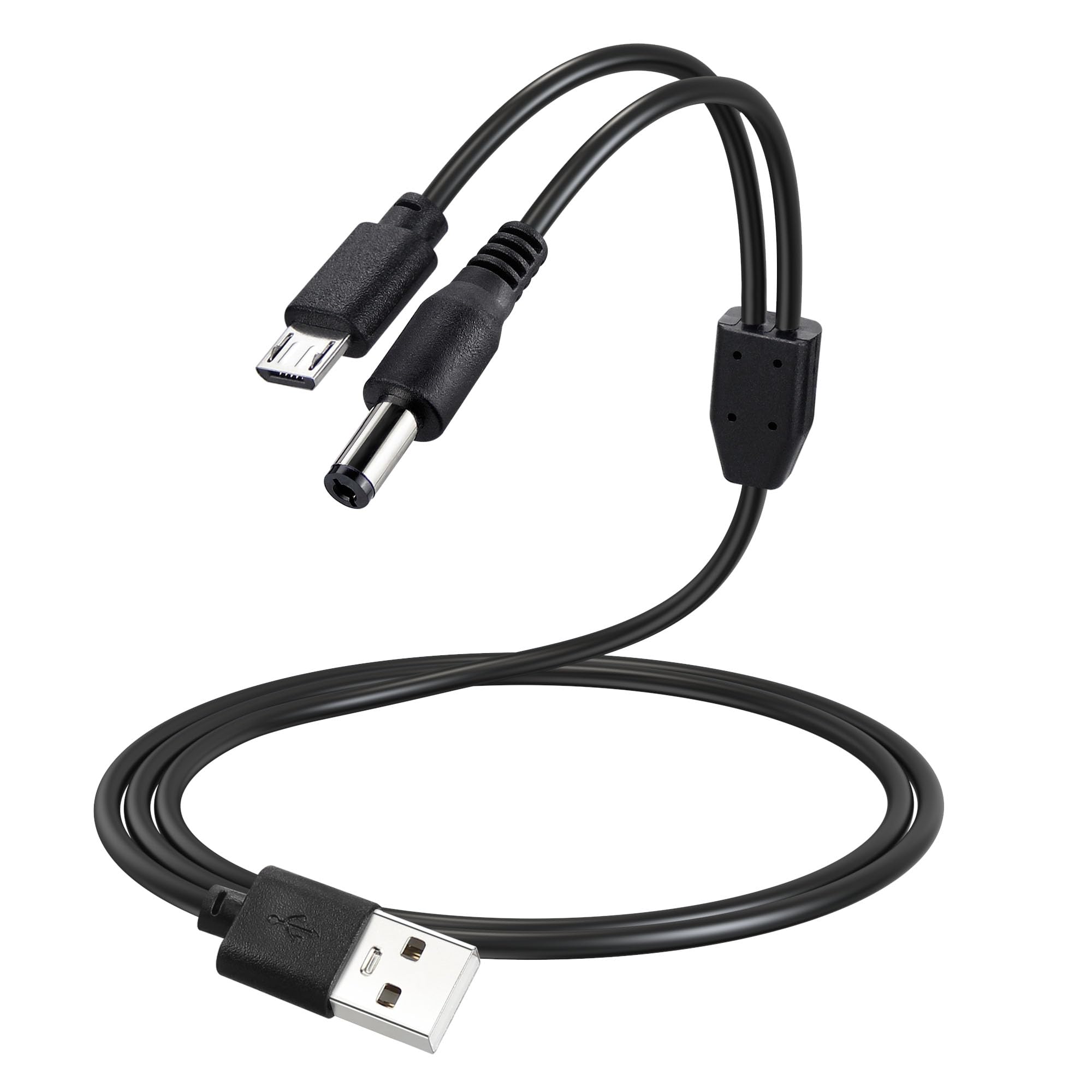 Dog Shock Collar Charger Cord For Bousnic Dog Training Collar Rs2 And Rs2B, 2-In-1 Usb Bark Collar Charging Cable For Dogs