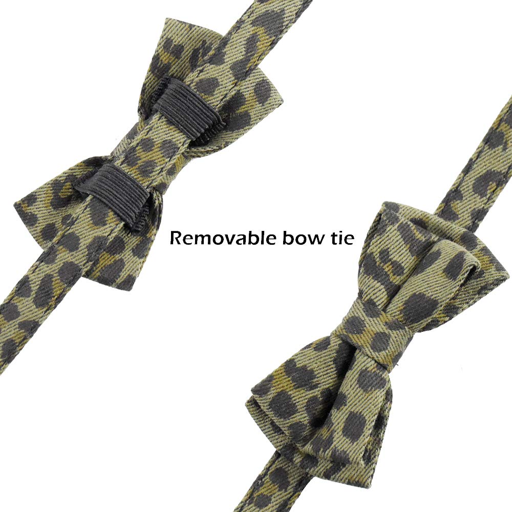 Bowtie Cat Collars Breakaway With Bell, Adjustable Cute Kitty Collars Safety Buckle Kitten Collar For Cat Puppy 7.5-11In (17)