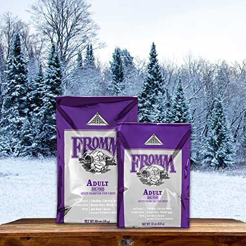 Fromm Classic Adult Dog Food - Premium Dry Dog Food for Large, Medium, & Small Breeds - Chicken Recipe - 15 lb