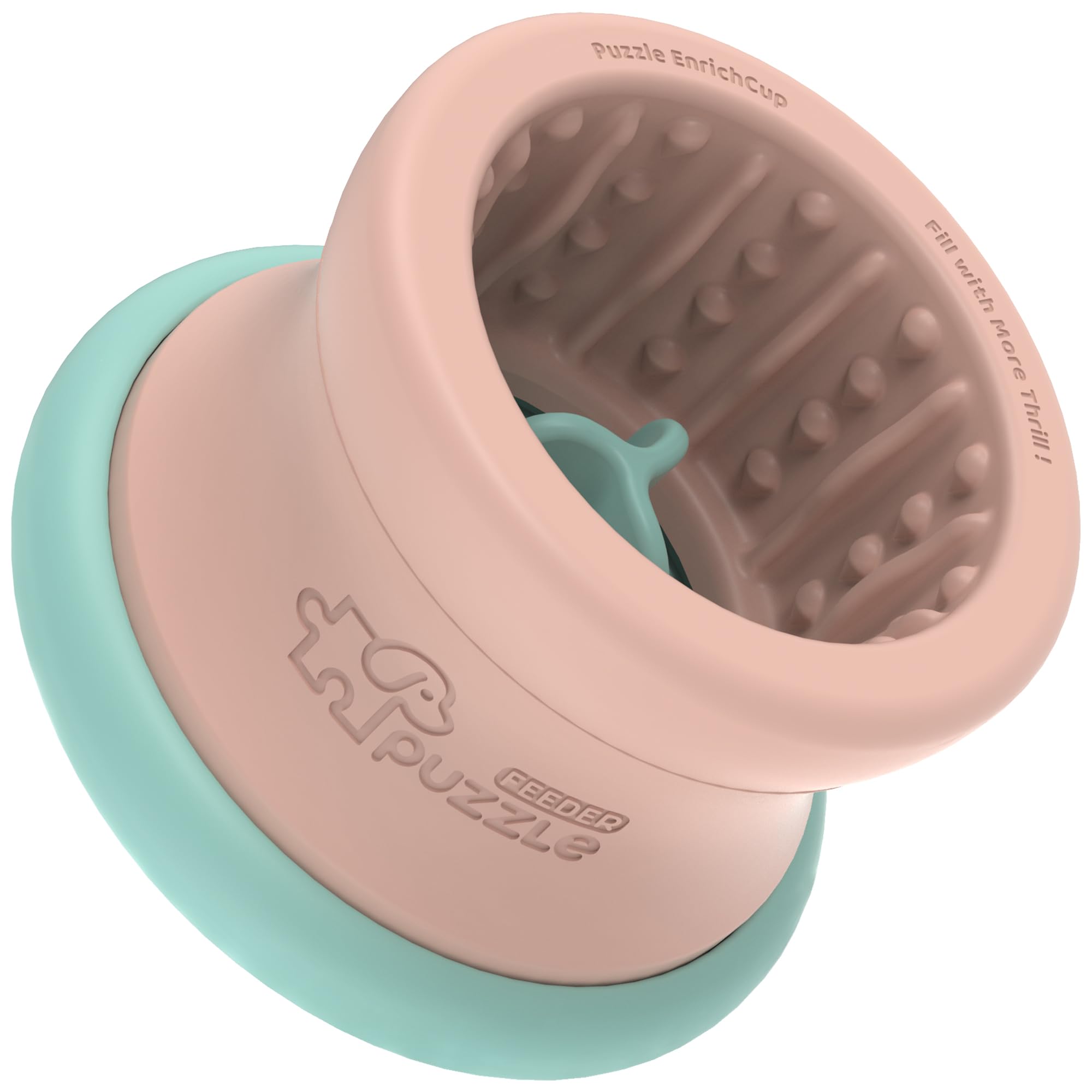 Puzzle Feeder Dog Puzzle Toys, Interactive Dog Toys To Keep Them Busy,Detachable Dog Enrichment Toys Easy To Clean, Dog Toys For