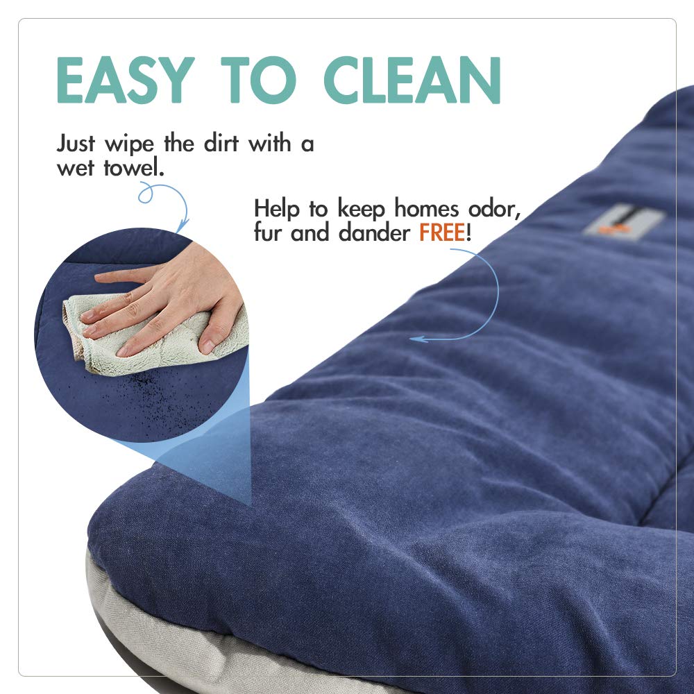 Cheerhunting Camping Dog Bed Pet Bed 40?32? Outdoor, Waterproof, Washable, Water-Resist, Large, Durable, Portable Travel Pet Mat