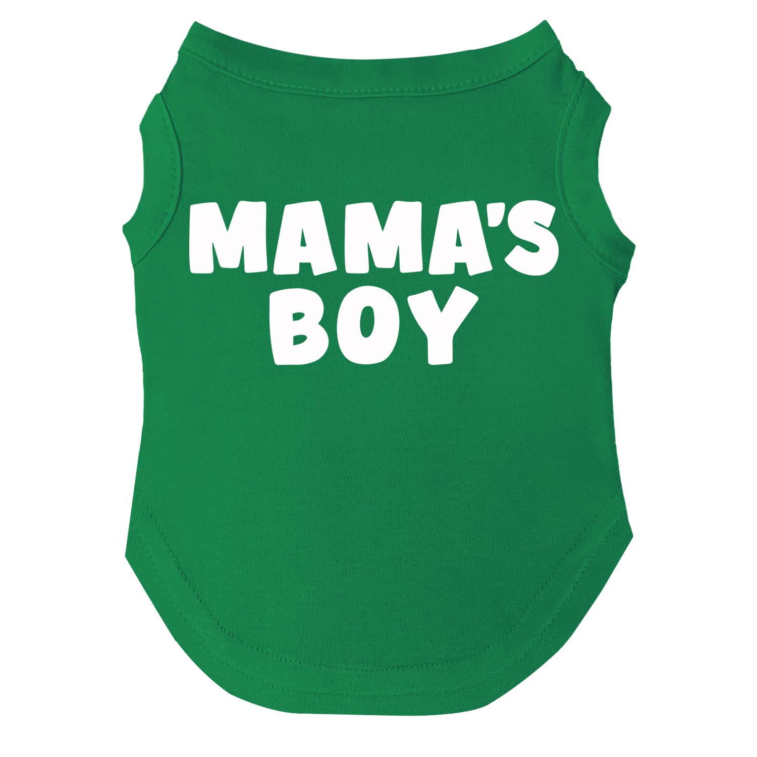 Mama'S Boy Mother'S Day, Valentine'S Day Dog Tee Shirt Sizes For Puppies, Toys, And Large Breeds (Green, 4X-Large 944)