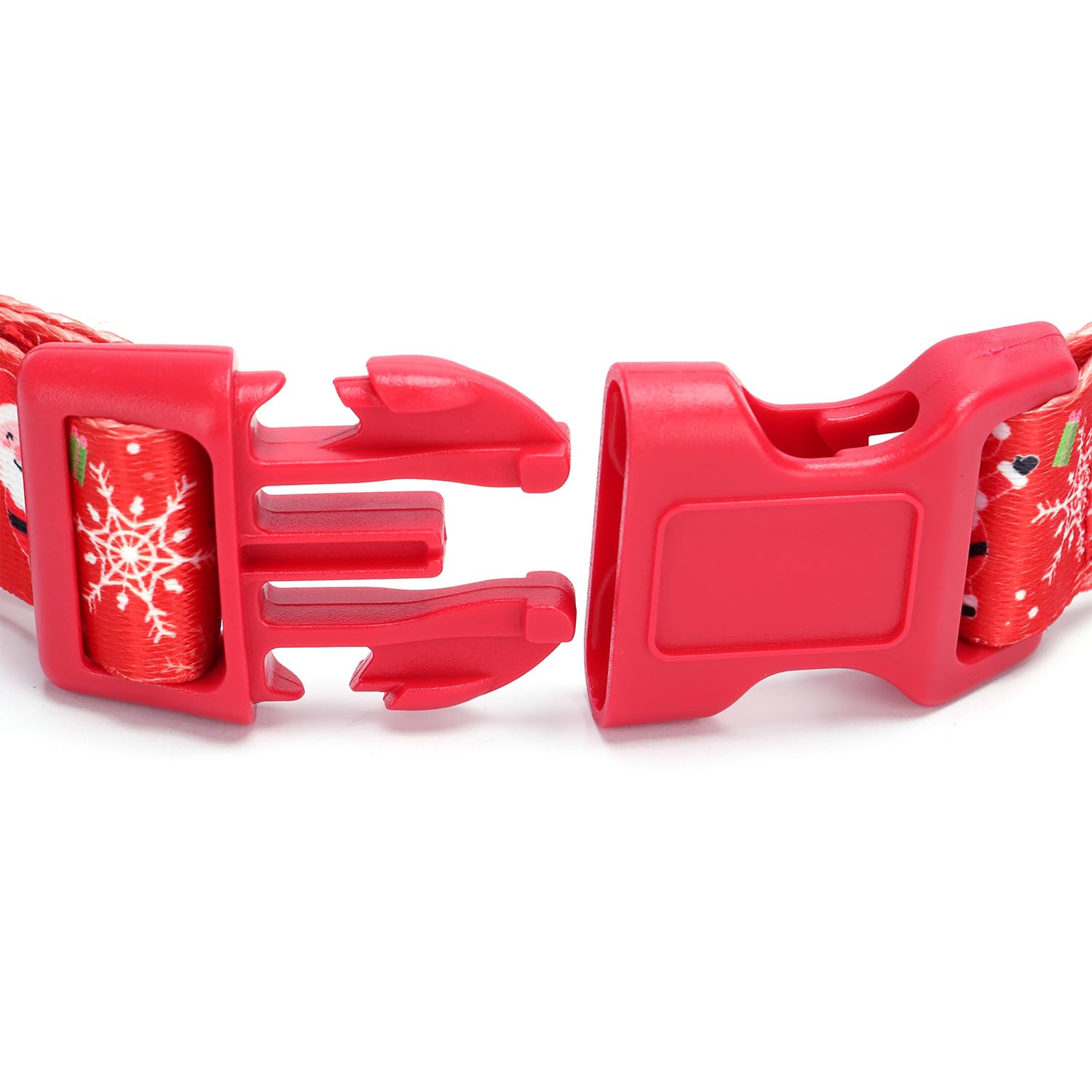 Moonpet Xmas Christmas Day Dog Collars For Small Dogs-Cute Soft Adjustable Boys Girls Dog Pet Dog Collars-S