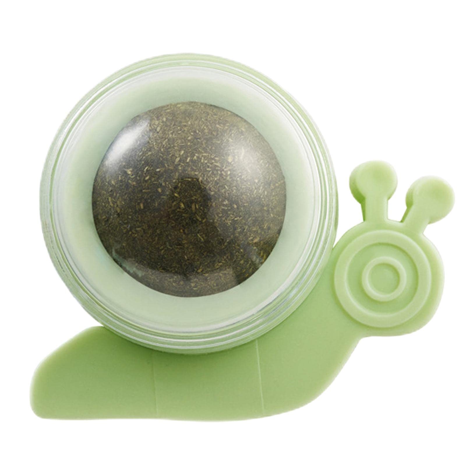 Ecomistiq Rotating Catnip Ball Toy Cats Chew Grinding Teeth For Pet Supplies Green| Toys| Cat |Pet