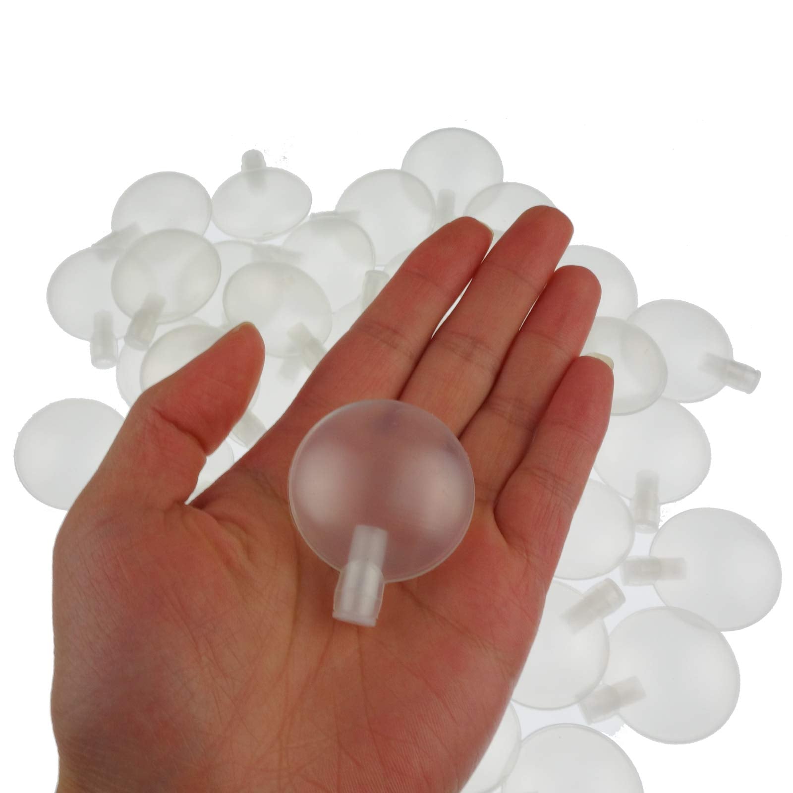 Zelerdo 100 Pack 50Mm Toy Squeakers Fit Repair Dog Pet Baby Toys Noise Maker Insert Replacement
