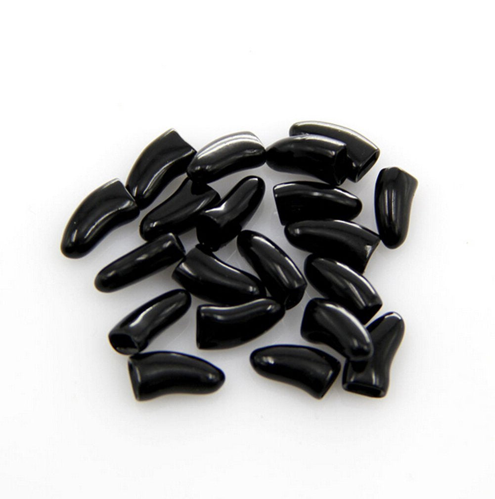 Brostown 100Pcs Soft Pet Dog Nail Caps Claws Control Paws Of 5 Kinds 5Pcs Adhesive Glue + 5Pcs Applicator With Instructions