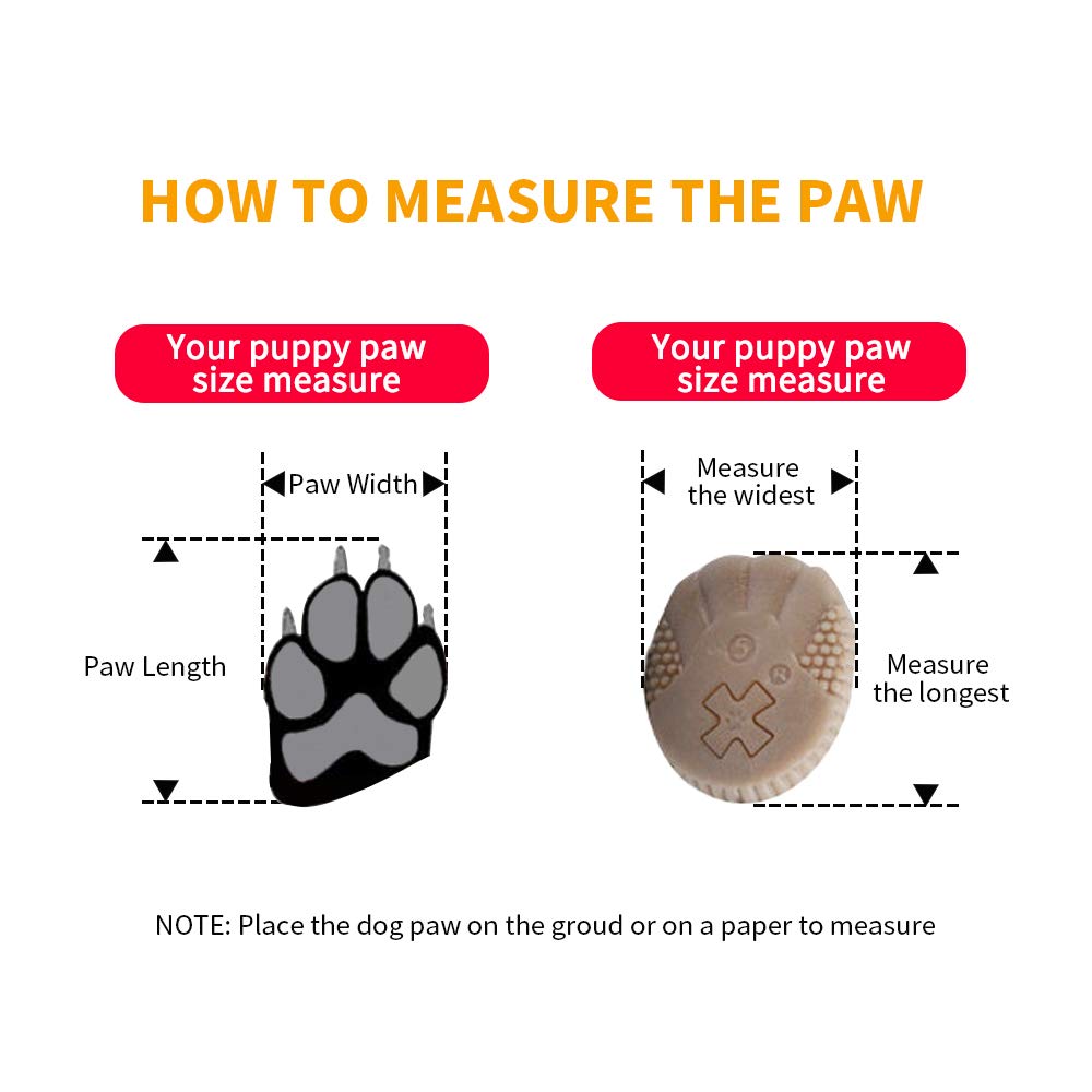 Cmnnq Snow Small Dog Boots, Pet Antiskid Dog Shoes, Winter Waterproof Skidproof Paw Protectors, Warm Booties For Puppy Play (L, Pink)