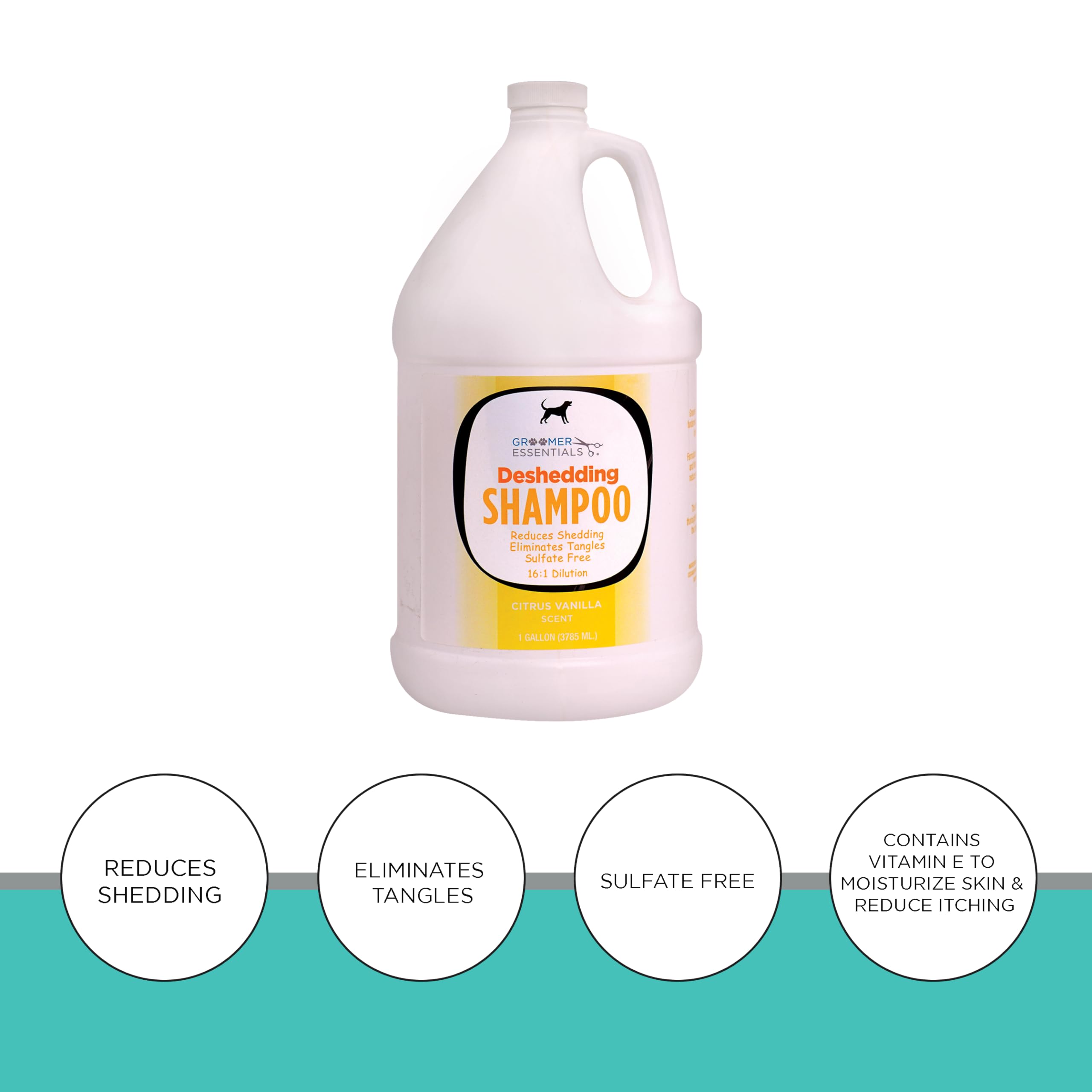 Groomer Essentials Deshedding Shampoo Gallon