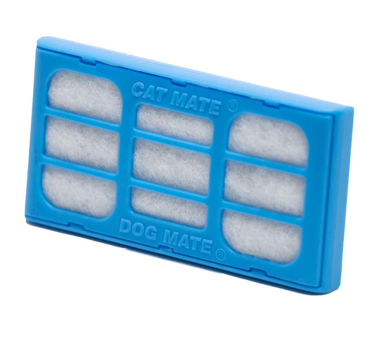 Cat Mate 6-Pack Replacement Fountain Filter Cartridges, White - Compatible with All Cat Mate & Dog Mate Fountains