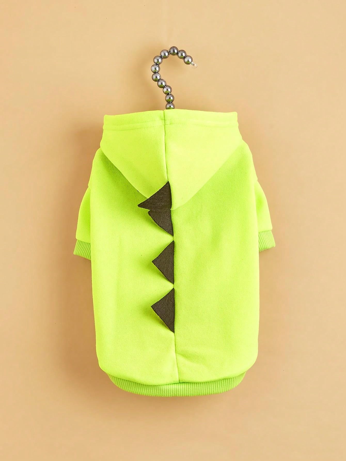 Qwinee Dinosaur Dog Hoodie Dog Warm Jacket Christmas Halloween Dog Costume Dog Clothes For Puppy Kitten Small Medium Dogs Cats G