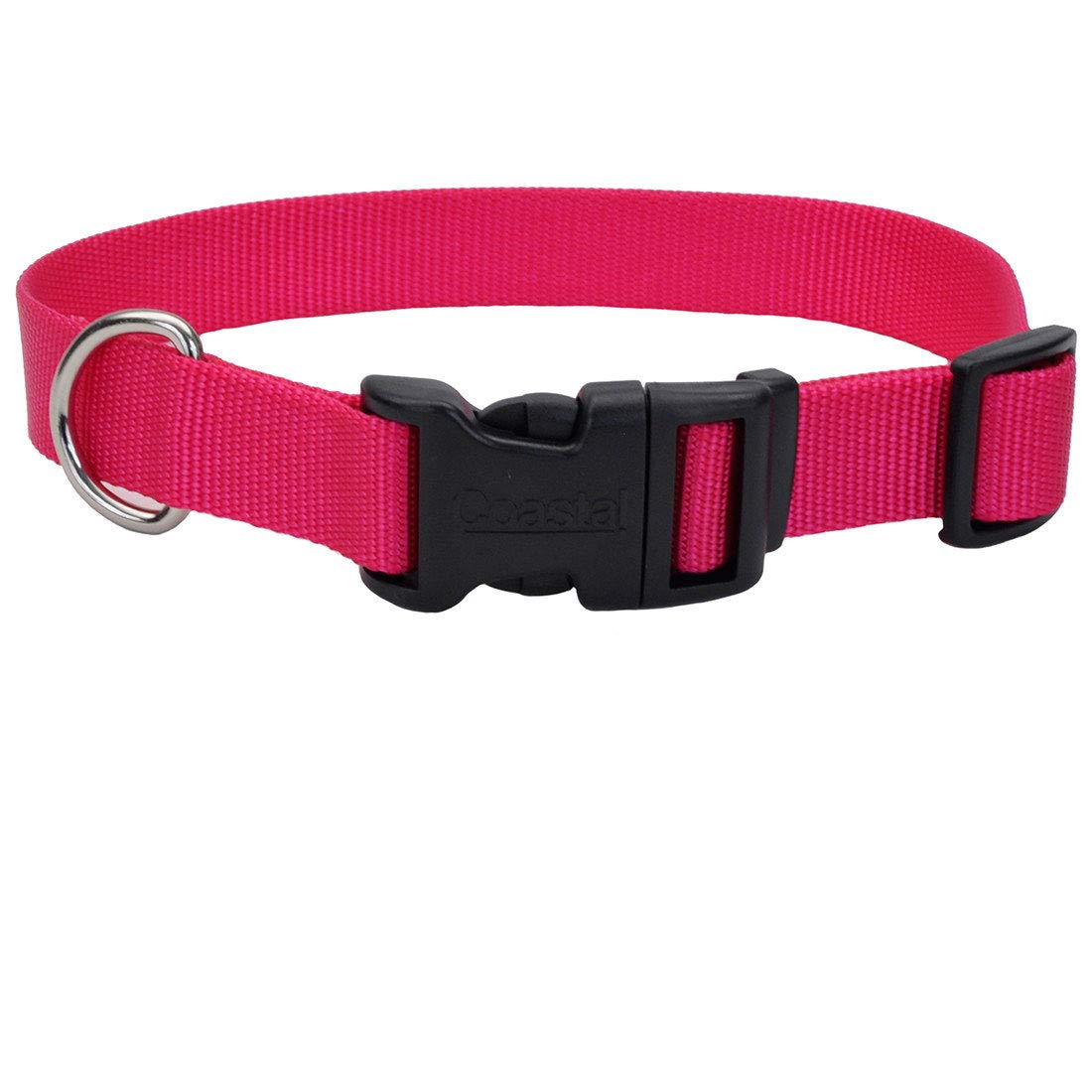 Coastal Pet Adjustable Dog Collar With Plastic Buckle Flamingo