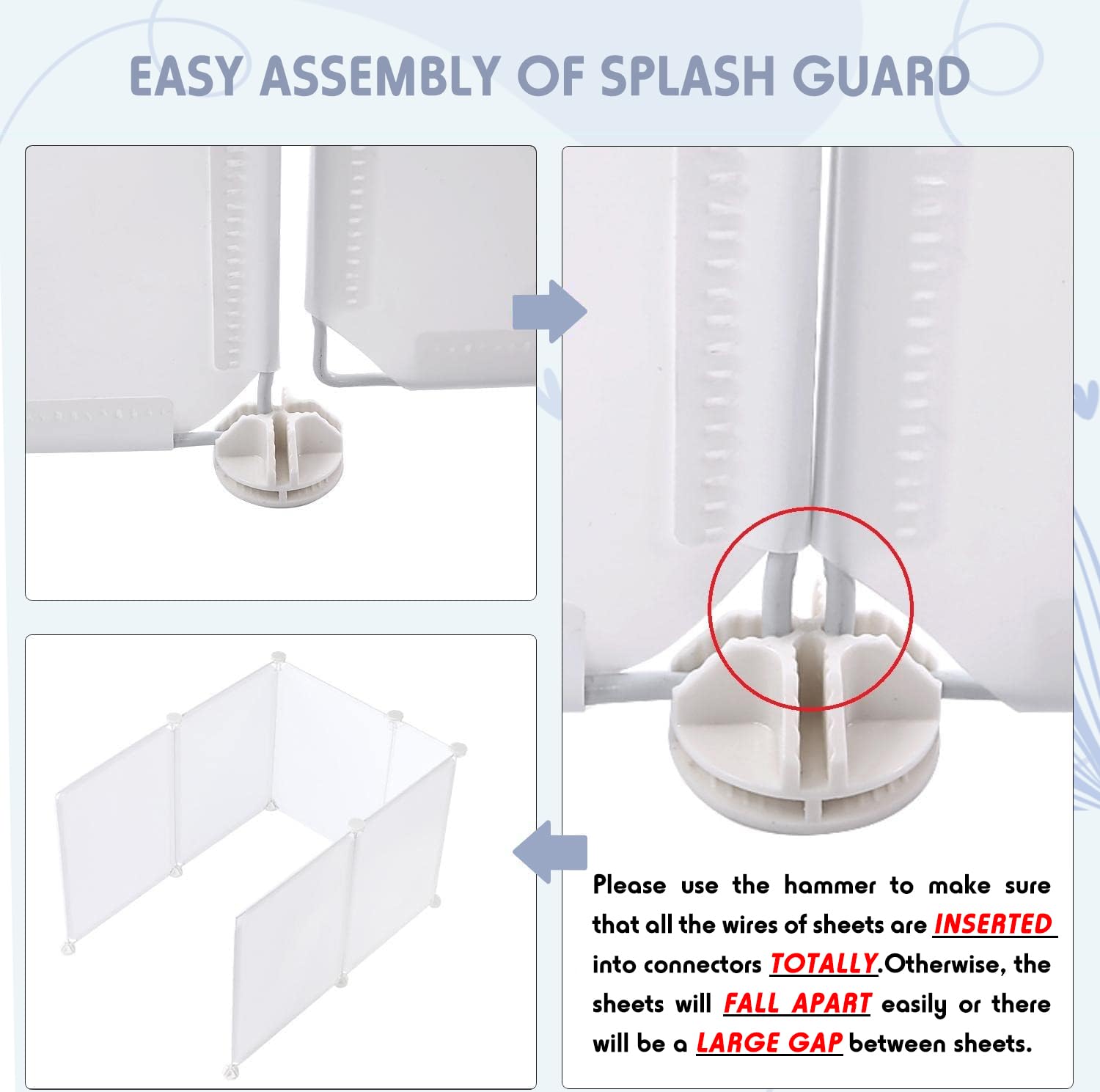 Meexpaws Cat Litter Box Enclosure Splash Guard Extra Large 28L ?21.5W X 18H Inch With Cat Litter Mat Easy Clean (White)