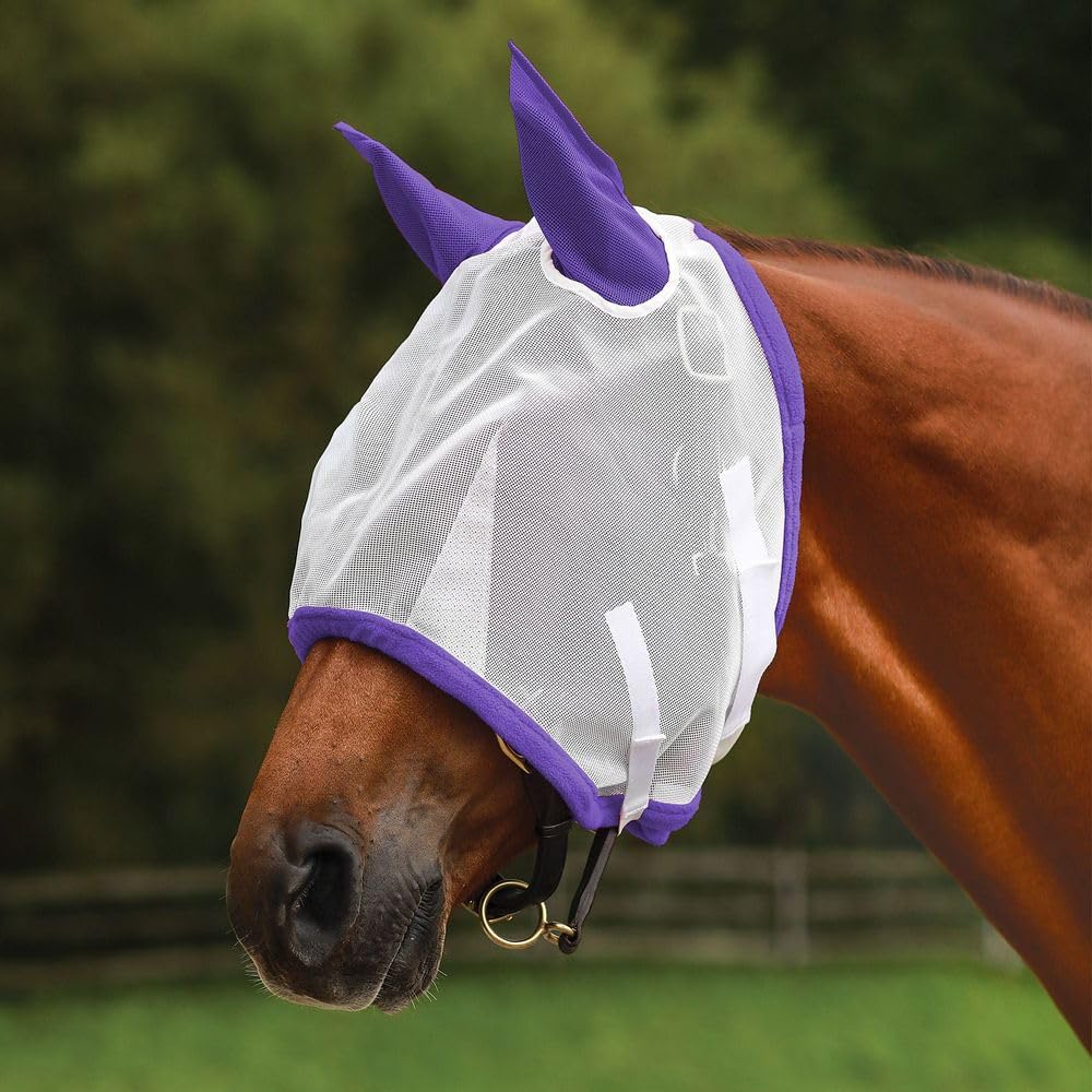 Schneiders Dura-Mesh Original Fly Horse Mask | Ultra-Durable 1000D Poly Vinyl | 70% UV Protection | Breathable & Comfortable Fit