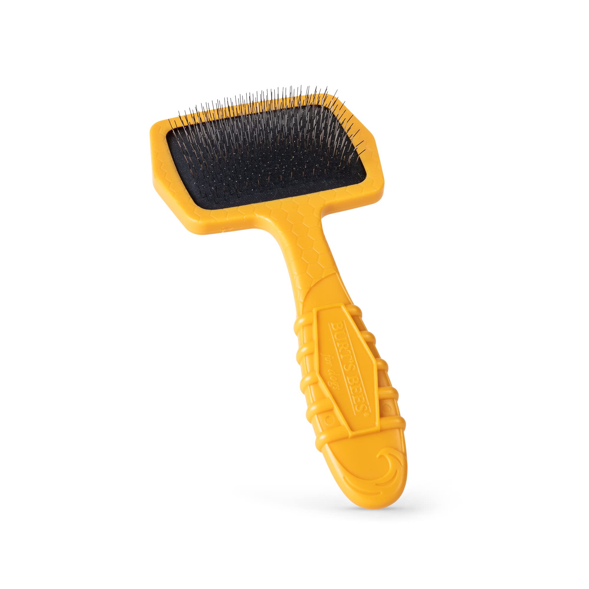 Burts Bees For Pets Small Slicker Brush For Dogs With Thick Or Curly Hair With Handle Made From Recycled Plastics Collected From