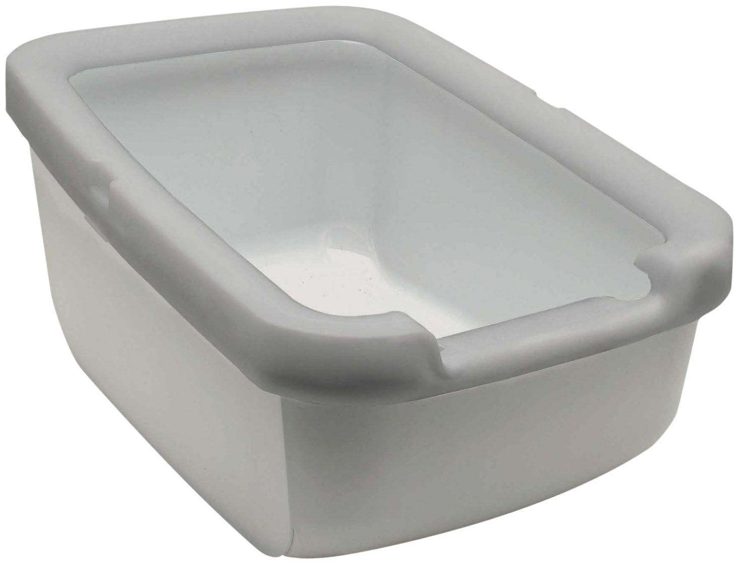 Catit Litter Pan With Rim, Warm Grey