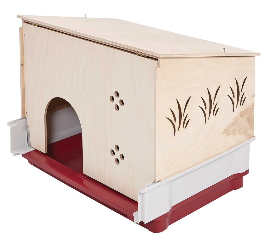 Midwest Homes For Pets Rabbit Hutch Extension | Wood Rabbit Hutch Extension Fits Midwest Models 158 & 158Xl, 158Hex