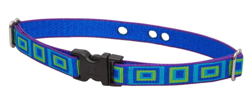 Lupinepet Originals 3/4'' Sea Glass 19-31'' Containment Collar Strap For Extra Large Dogs