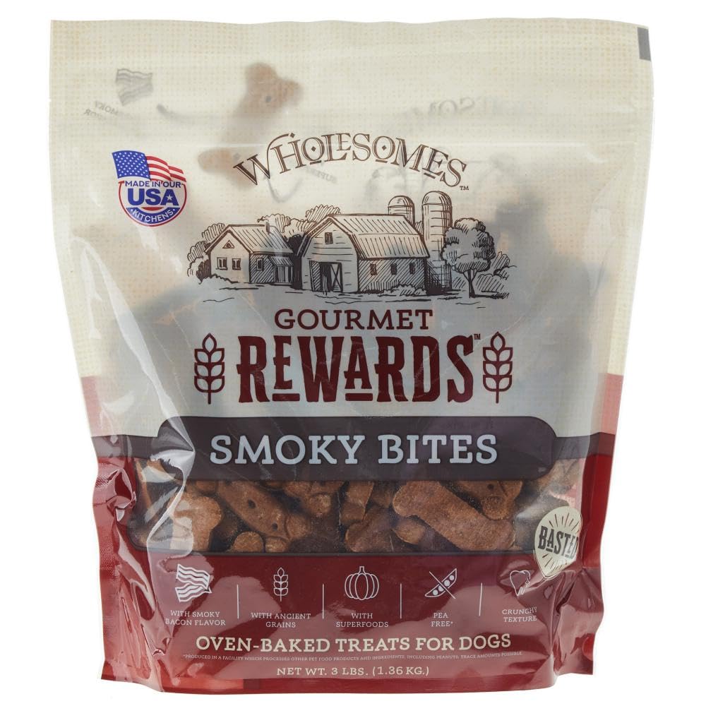 Wholesomes Gourmet Rewards Smoky Bites 3 lb