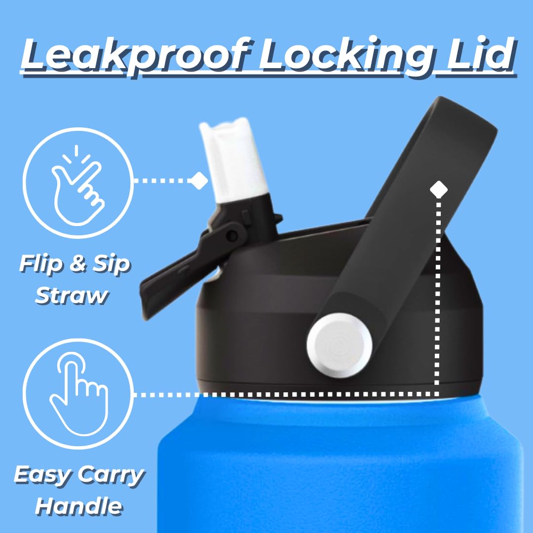 Sincere Gear Hydranest Dog Water Bottle 32Oz - Insulated Portable Pet Hydration For Beach & Camping - Travel Bowl Included - Tho