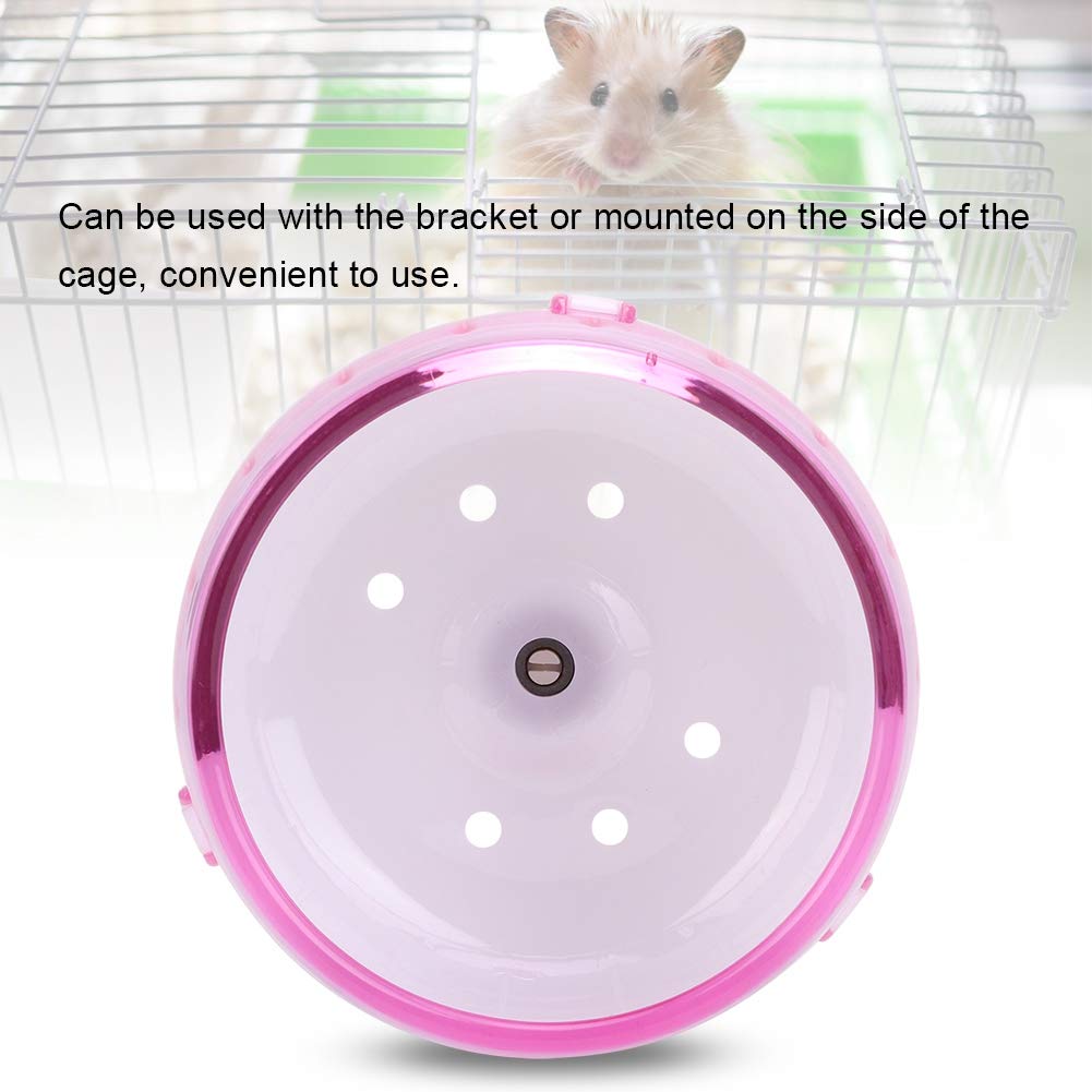 Topincn Hamster Silent Roller Silent Running Exercise Wheel Plastic Pet Toy Rotating Ferris Wheel For Rats Hamster Small Animals