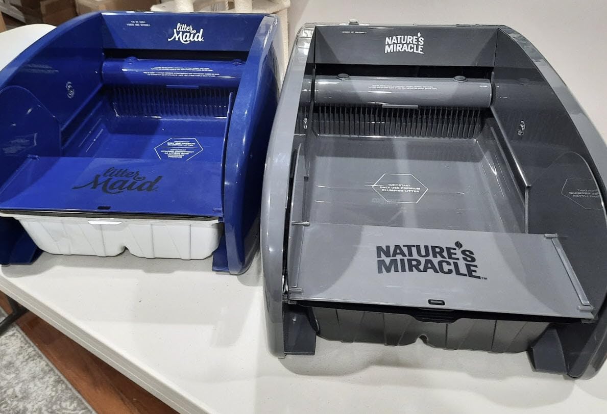 Lazrart Permanent Receptacle For Littermaid And Natures Miracle Litter Boxes (Permanent Receptacle Only)