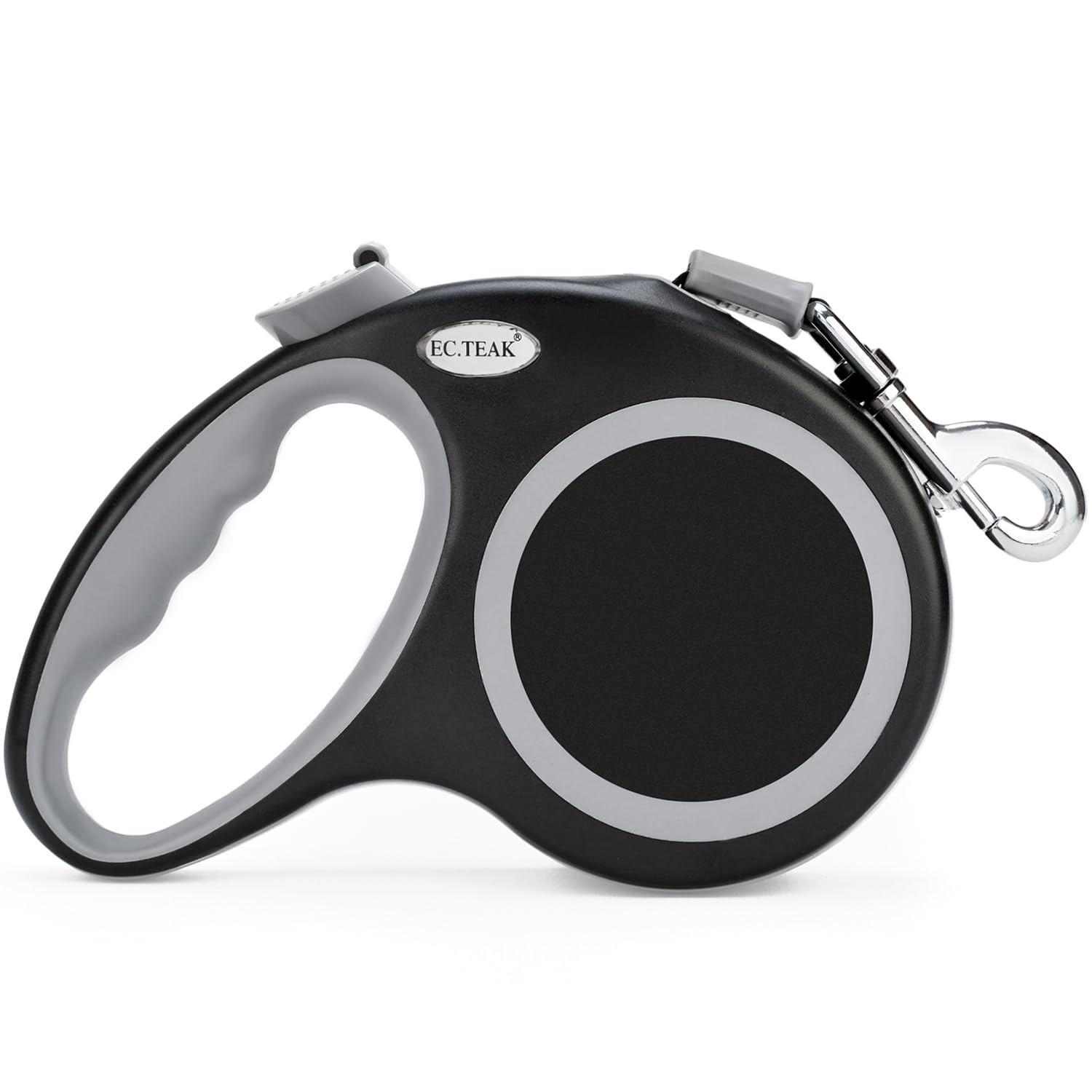 Ec.Teak Retractable Dog Leash 26 Ft, Heavy Duty Dog Leash For Dogs Up To 110Lbs, Strong Nylon Tape No Tangle, One-Handed Brake, 