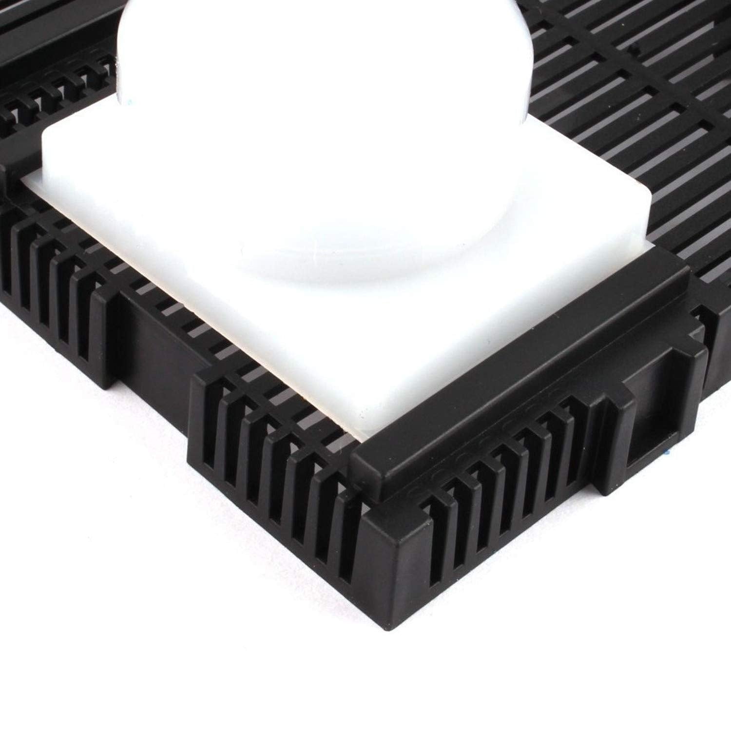 Xmhf 16Pcs Aquarium Fish Tank Plastic Bottom Under Gravel Filter Board Plate
