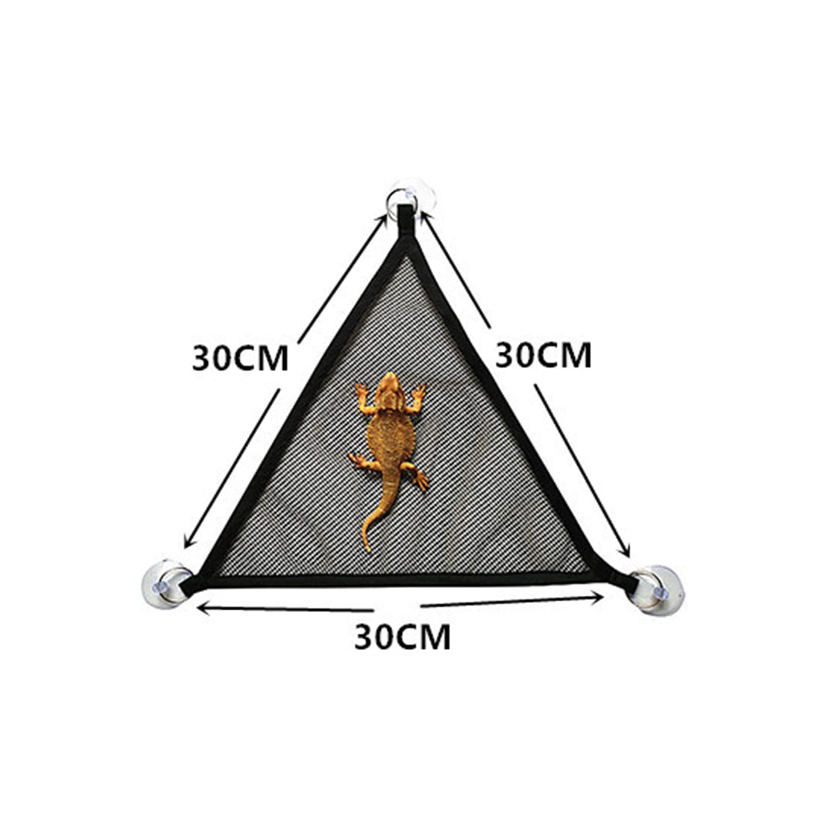 2Pcs Bearded Dragon Lizard Hammock - Breathable Mesh Geckos Hammock Reptile Hammock, Suitable for Lguanas, Axolotls, Anoles, Gec