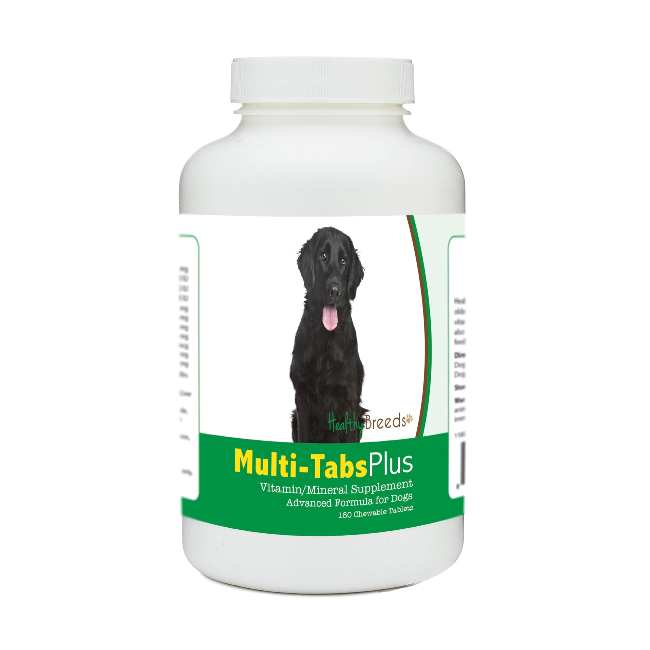 Healthy Breeds Flat Coated Retriever Multi-Tabs Plus Chewable Tablets 180 Count