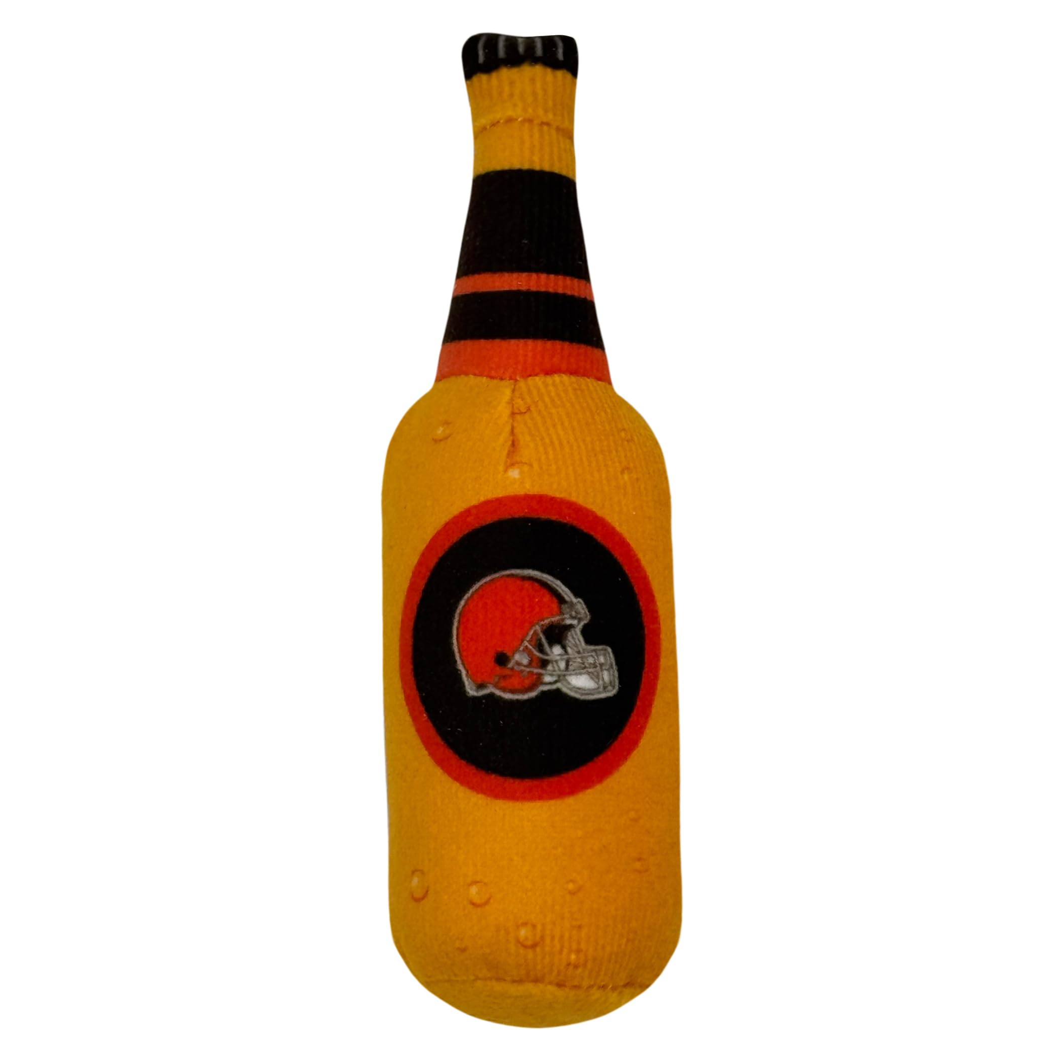 Pets First Best Plush Cat Toy - Nfl Cleveland Browns Complete Set Of 3 Piece Cat Toys Filled With Fresh Catnip. Includes: 1 Helm