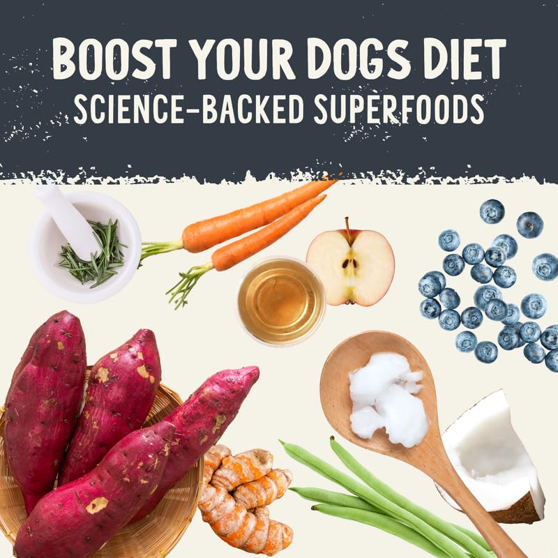 Health Extension SuperBites Freeze-Dried Raw Chicken Meal Mixer for Dogs, (12 oz, 340.2 g) - Premium Blend with Raw Proteins and