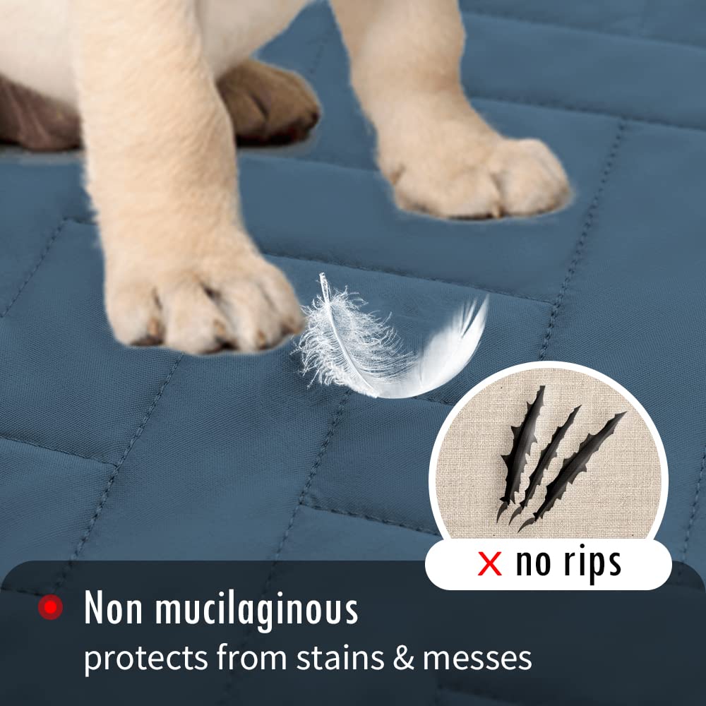 Fuguitex Waterproof Dog Bed Cover Couch Cover For Pet Anti-Slip Cat Mat Pet Pad Blanket For Sofa Chair Recliner Bed Furniture Pr