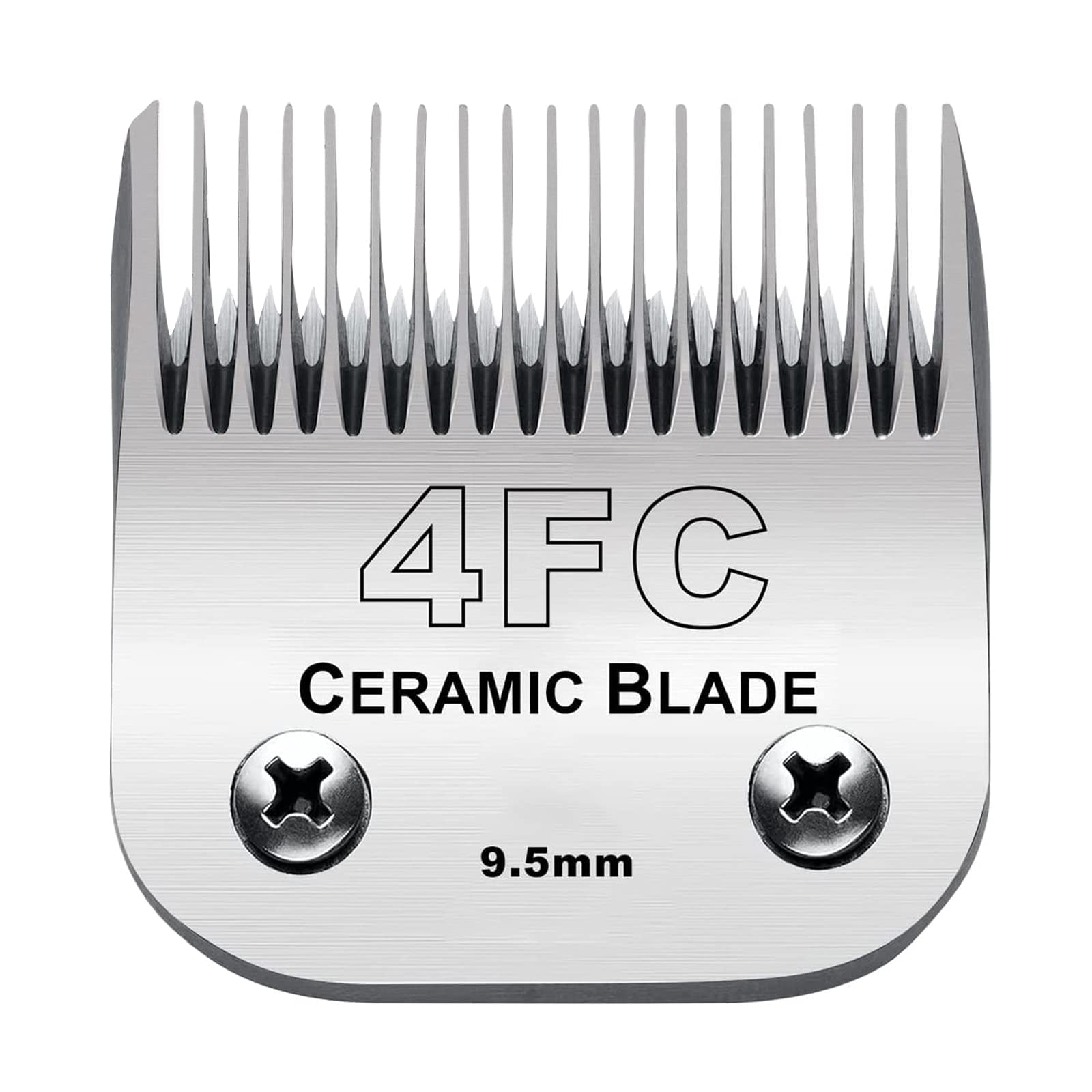 4Fc Blade Detachable Pet Clipper Replacement Blades Compatible With Andis Pet Clipper/Oster A5/Wahl Km Series Dog Clipper,Cerami