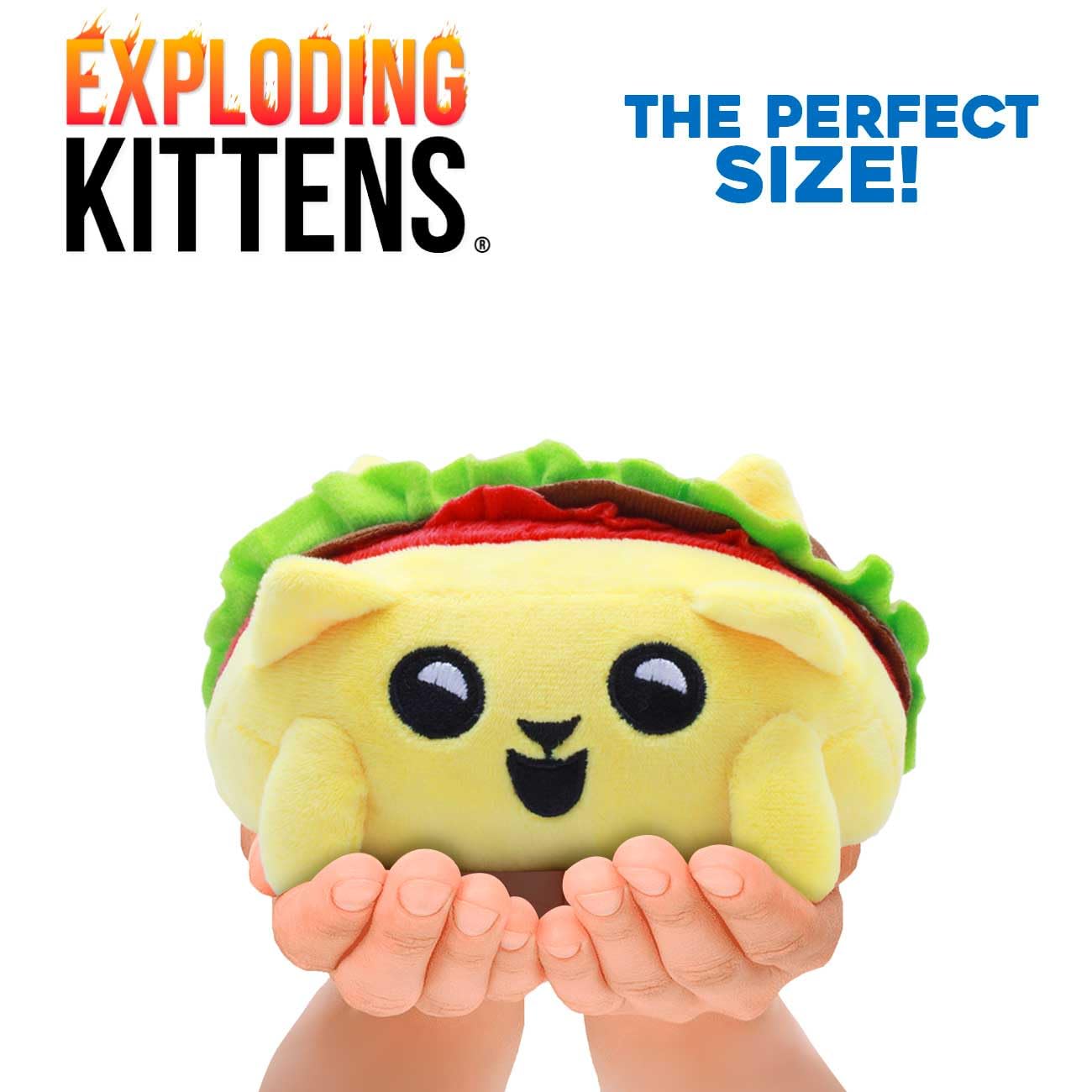 Just Toys Llc Exploding Kittens 6 Plush (Tacocat)