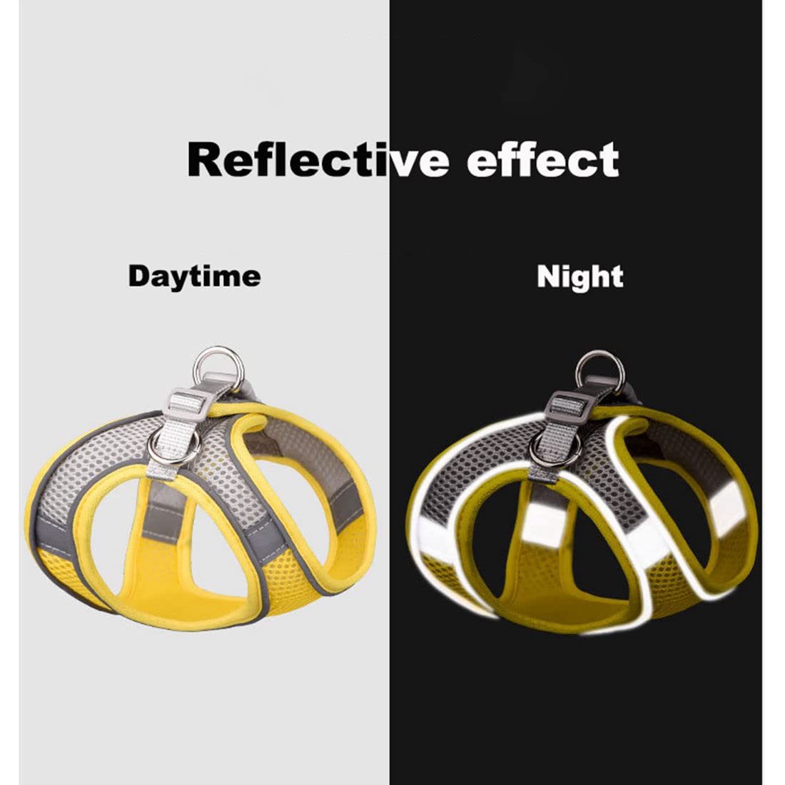 Dog Harness For Small Dogs, No-Pull Puppy Harness And Leash Set For Easy Walk, Breathable Mesh Reflective Cat Vest For Xxs Xs Sm