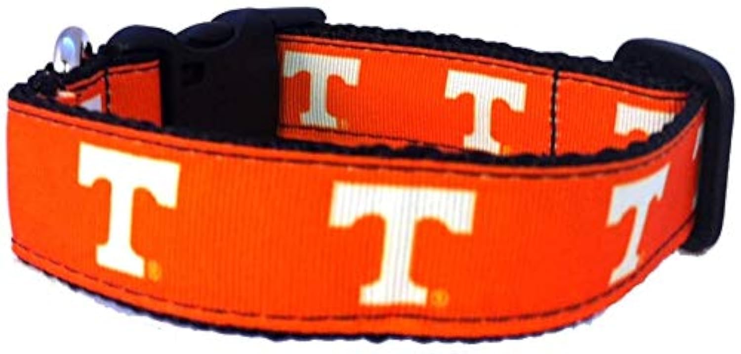 College Dog Collar (Large, Tennessee)