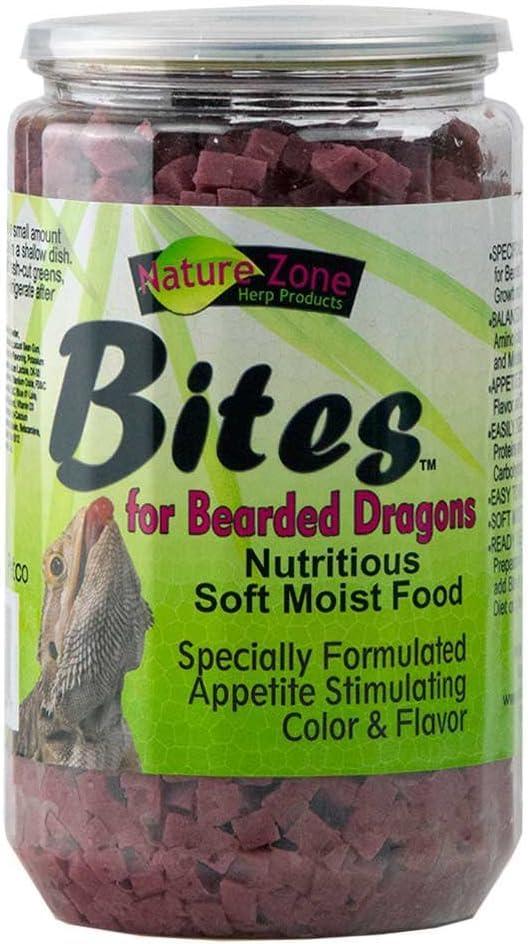 Nature Zone Nutri Bites for Bearded Dragons 24 oz - Pack of 3
