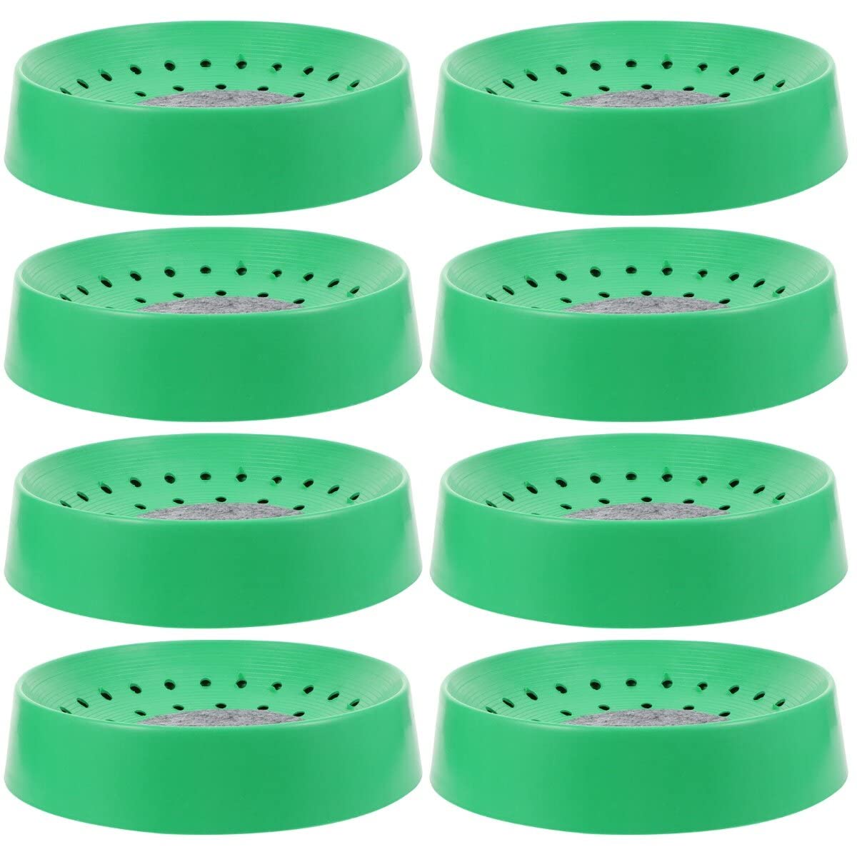 Mipcase 8pcs Plastic Bird Breeding Nests Pigeon Nesting Bowls Bird Cage Nest Canary Finch Parrot Quails Breeding Hatching Nest P