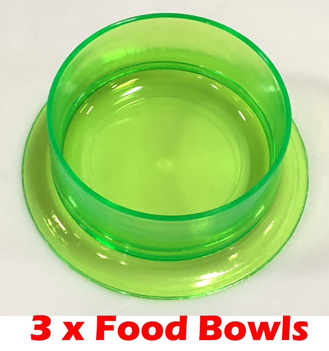 3-Solid Floor Levels Acrylic Clear Expansible And Customizable Syrian Hamster Habitat Rodent Gerbil Mouse Mice Cage Transparent