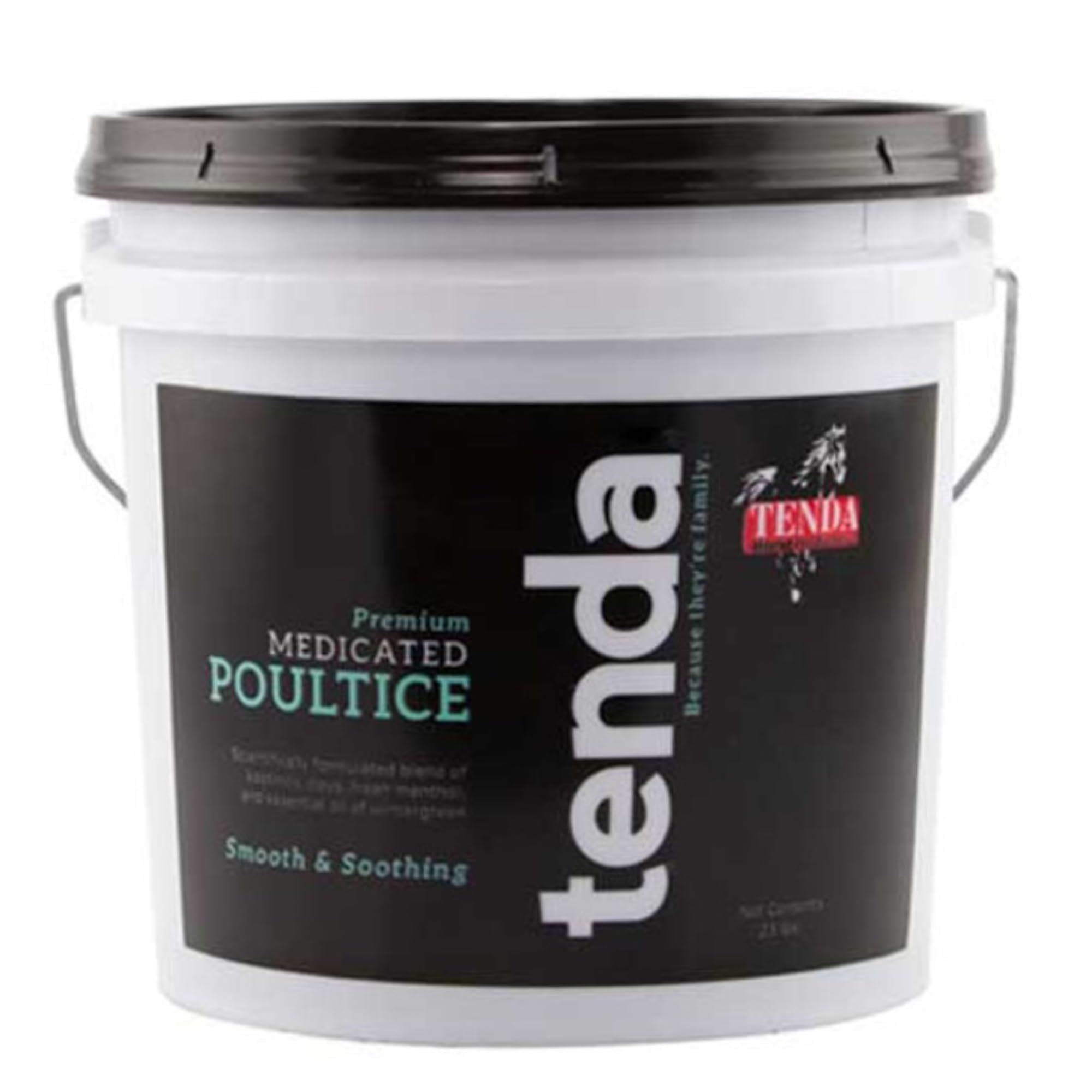 Tenda Premium Medicated Poultice for Horses - Soothing Clay Formula with Menthol & Wintergreen - Relieves Soreness, Stiffness & 