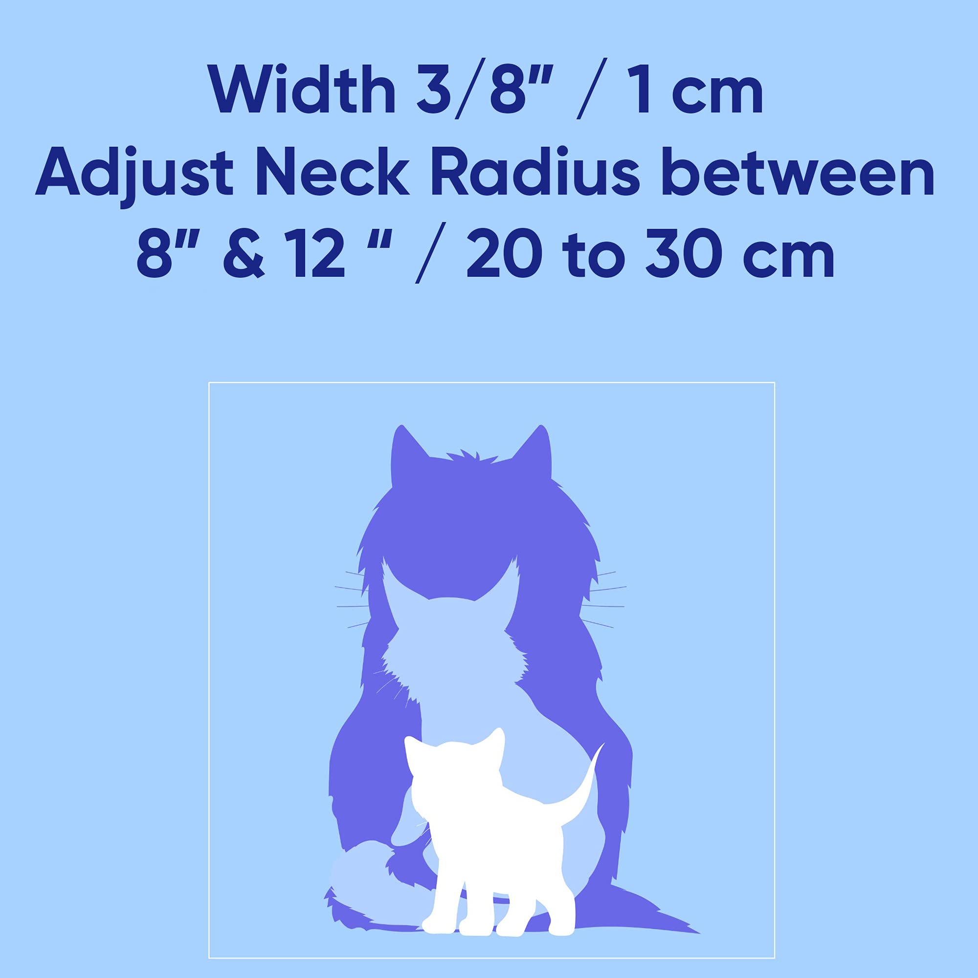 Pawtitas Glow In The Dark Cat Collar With Safety Buckle And Removable Bell Cat Collar Kitten Collar Green Cat Collar