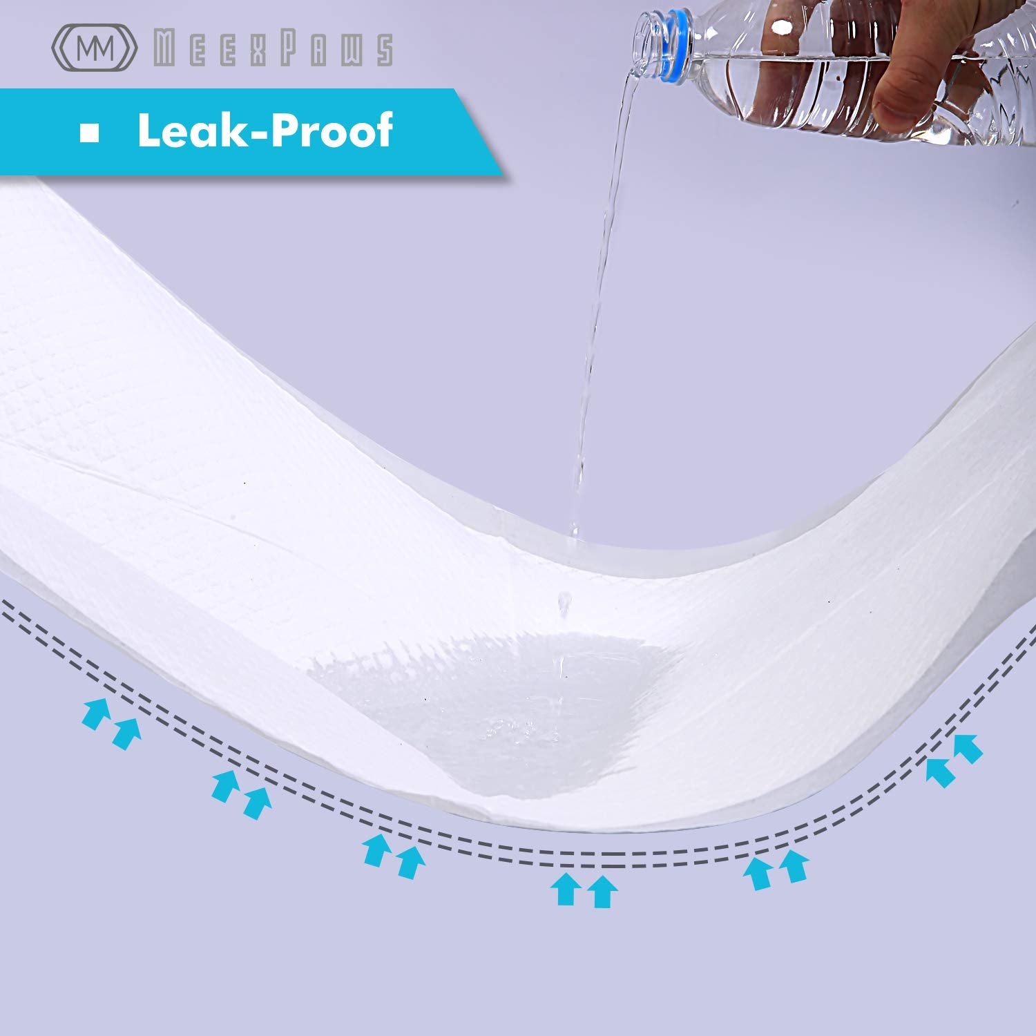 Meexpaws Dog Grass Pee Pads For Dogs With Tray, Small Size 18 By 14 In, 2 Dog Artificial Grass Pads, Indoor Dog Litter Box