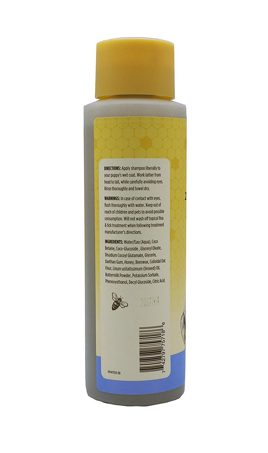 Burt'S Bees For Pets Tearless Puppy 2-In-1 Shampoo And Conditioner With Buttermilk And Linseed Oil, 95% Natural Origin Formulas, Shampoo For Puppies - Gentle Puppy Shampoo Tear Free, 16 Oz