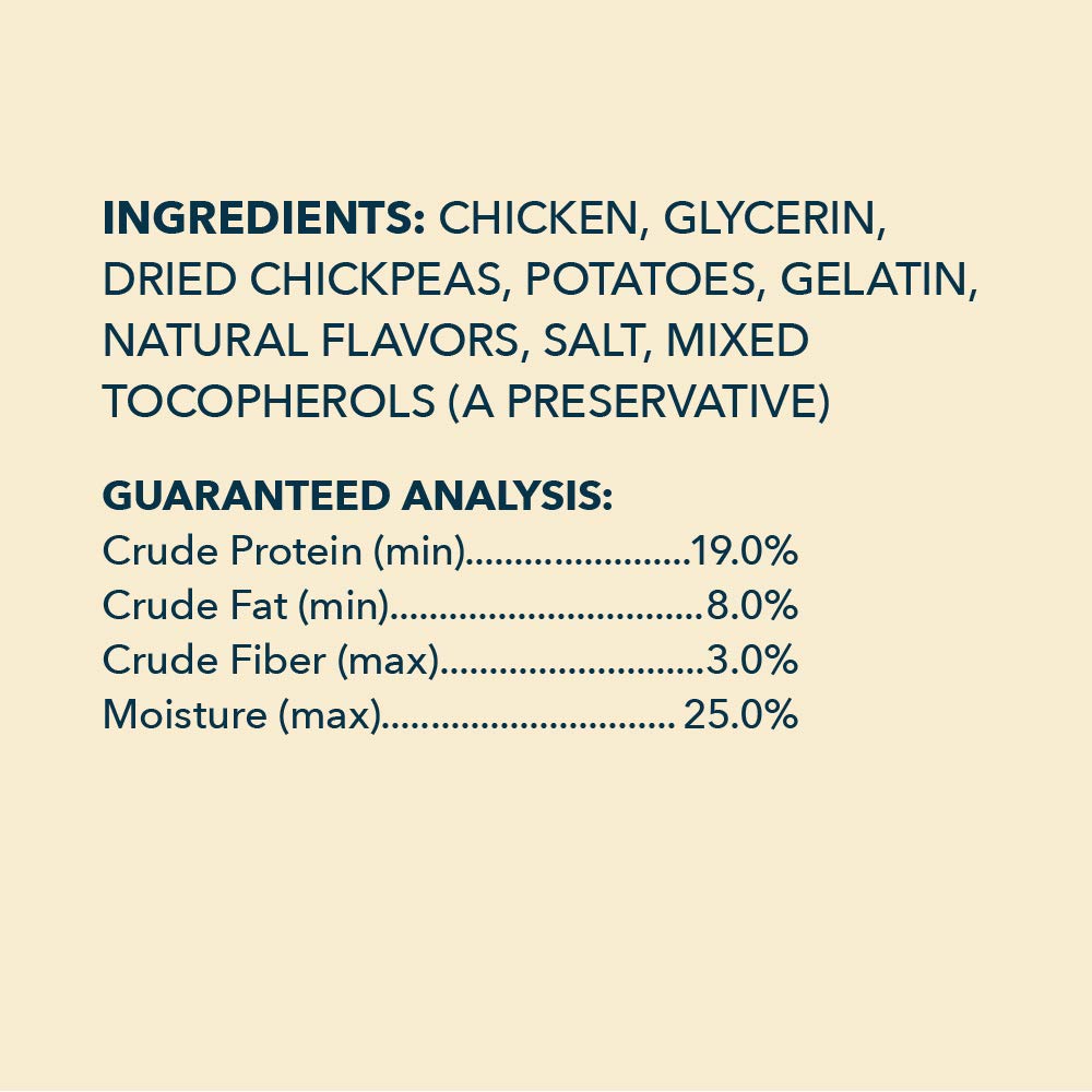 Amazon Brand - Wag Soft & Tender American Jerky Dog Treats - Chicken Recipe (6 oz)